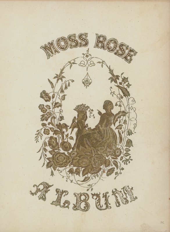 Borítóillusztráció a Moss Rose albumhoz (színes litográfia) alkotó: English School