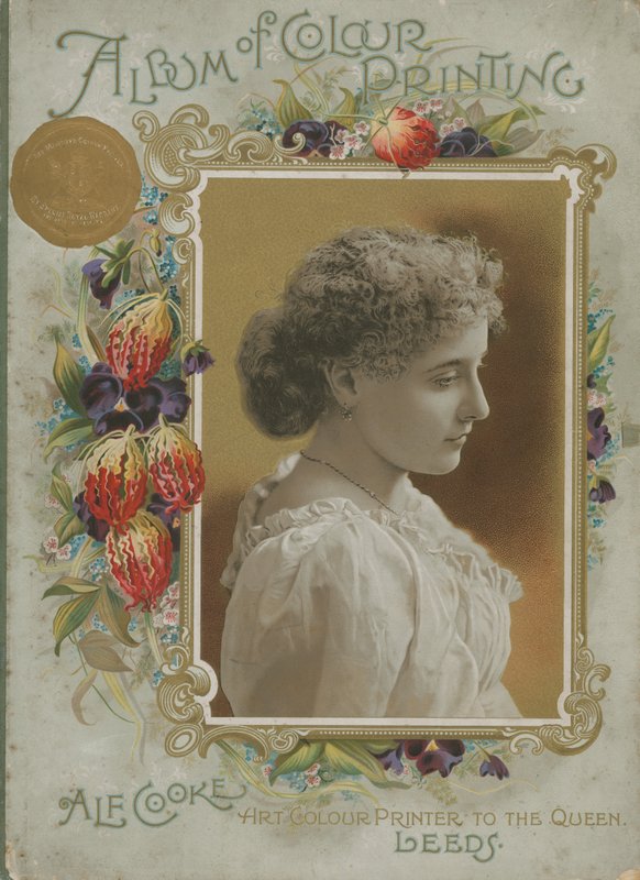 Alf Cooke, Art Color Printer to the Queen színes nyomtatási albumának borítója alkotó: English School