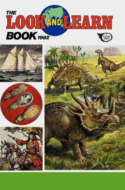 A Look and Learn Book 1982-es borítója alkotó: English School