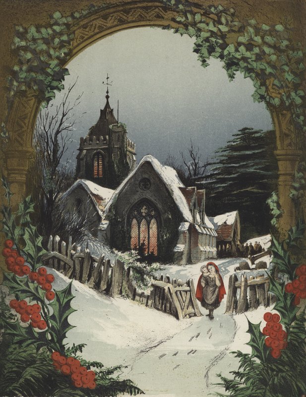 A The Merry Bells Quadrilles borítója alkotó: English School