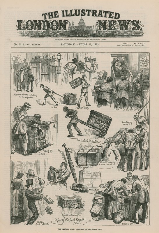Az Illustrated London News címlapja alkotó: English School
