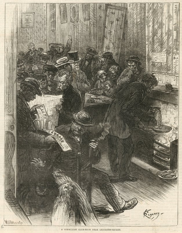 Az Illustrated London News címlapja alkotó: English School