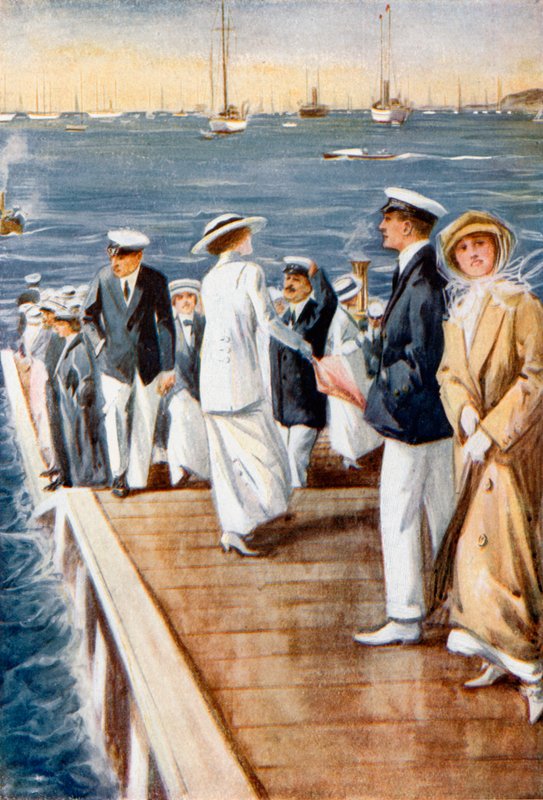 Cowes Regatta alkotó: English School