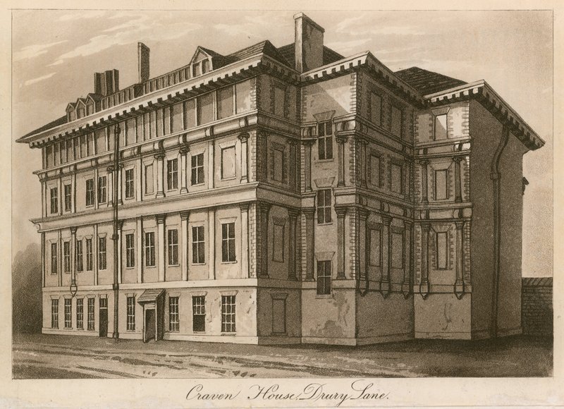 Craven House, Drury Lane, London alkotó: English School