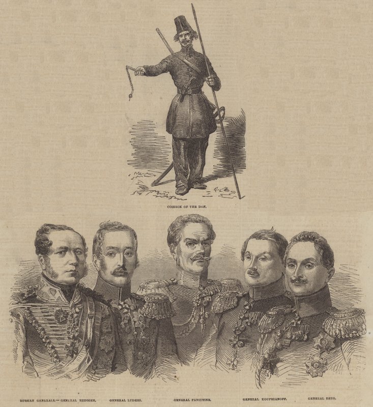 krími háború (metszet) alkotó: English School