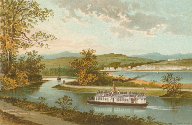 Crinan-csatorna Lochgilpheadnél alkotó: English School