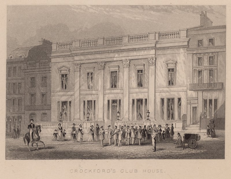 Crockfords Club House, London alkotó: English School