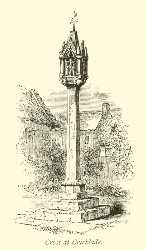 Kereszt a Cricklade-ban alkotó: English School
