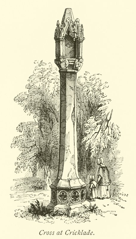 Kereszt a Cricklade-ban alkotó: English School