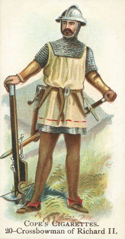 Számszeríjász, II. Richárd király (chromolitho) alkotó: English School