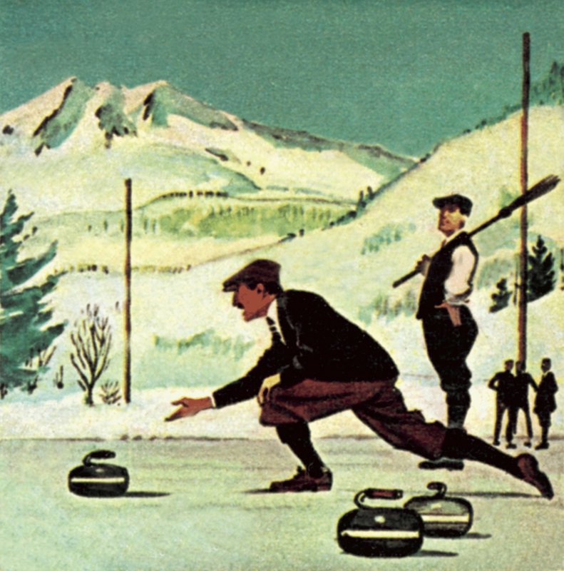 Curling alkotó: English School