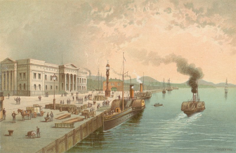 Custom House Quay, Greenock alkotó: English School