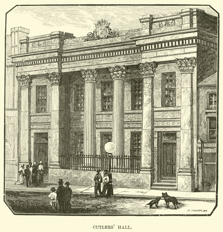 Cutlers Hall alkotó: English School