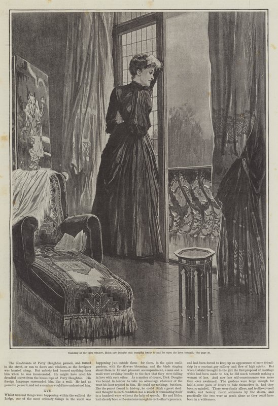 Cynic Fortune, Mese egy lelkiismeretes emberről, David Christie Murray (litho) alkotó: English School