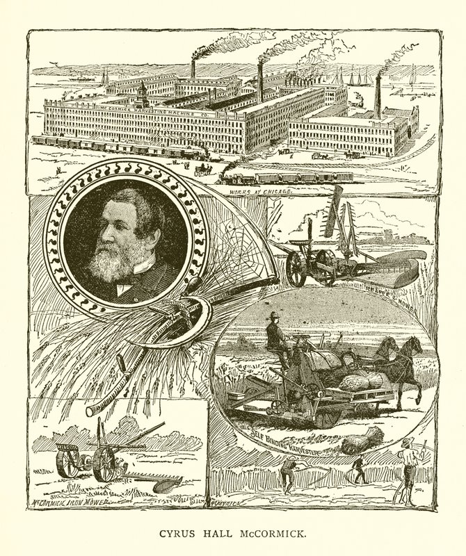 Cyrus Hall McCormick alkotó: English School