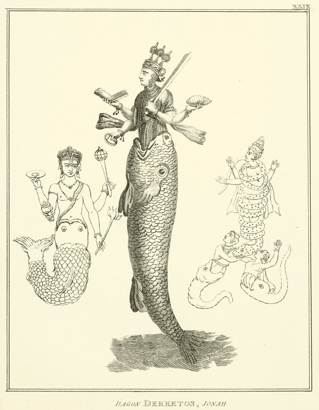 Dagon Derketos, Jonah (metszet) alkotó: English School