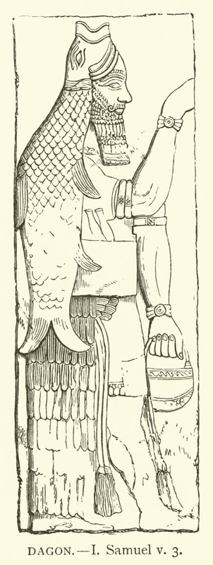 Dagon, én, Samuel, v, 3 (metszet) alkotó: English School