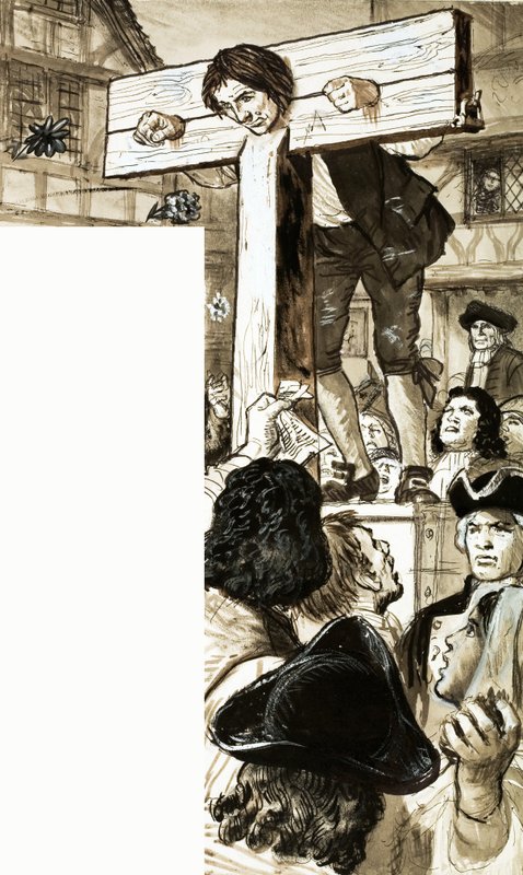 Daniel Defoe a készletekben alkotó: English School