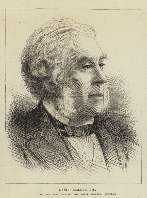 Daniel Macnee, Esquire (metszet) alkotó: English School