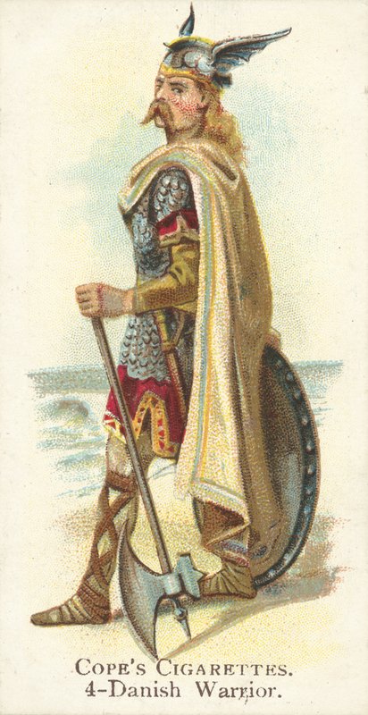 Dán harcos (chromolitho) alkotó: English School