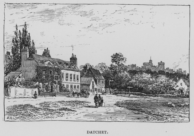 Datchet (metszet) alkotó: English School