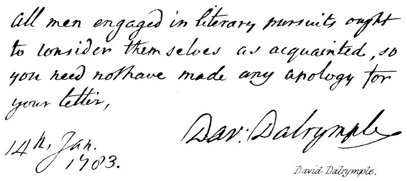 David Dalrymple alkotó: English School