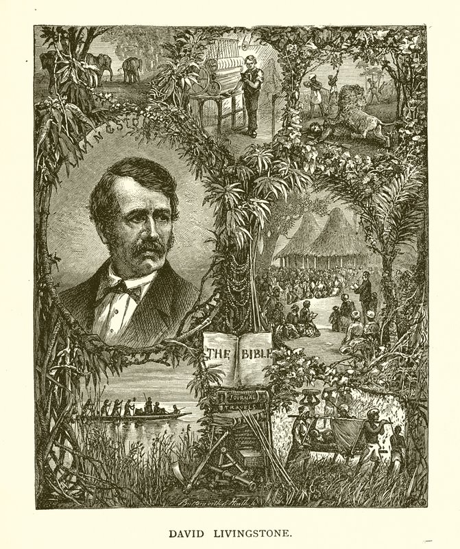 David Livingstone alkotó: English School