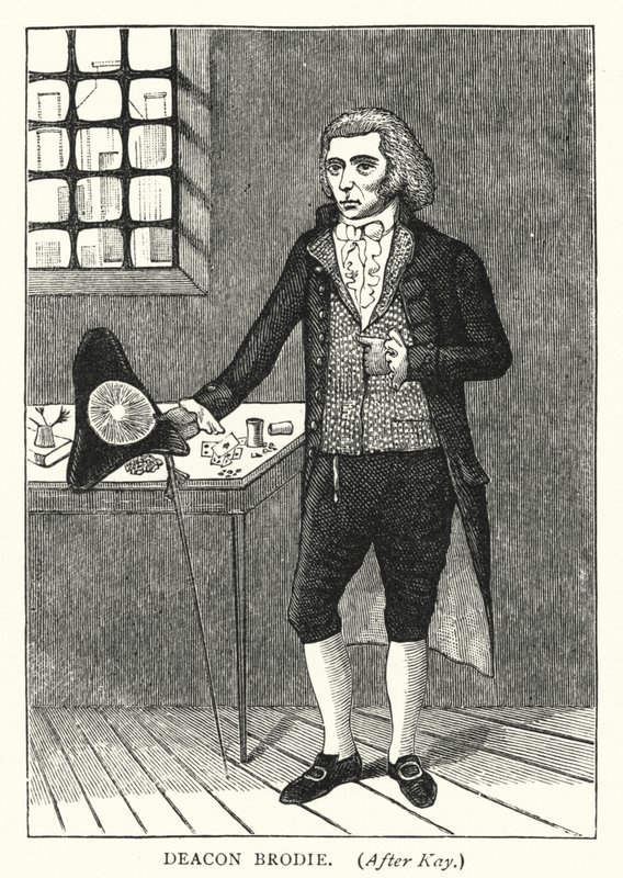 Brodie diakónus (metszet) alkotó: English School