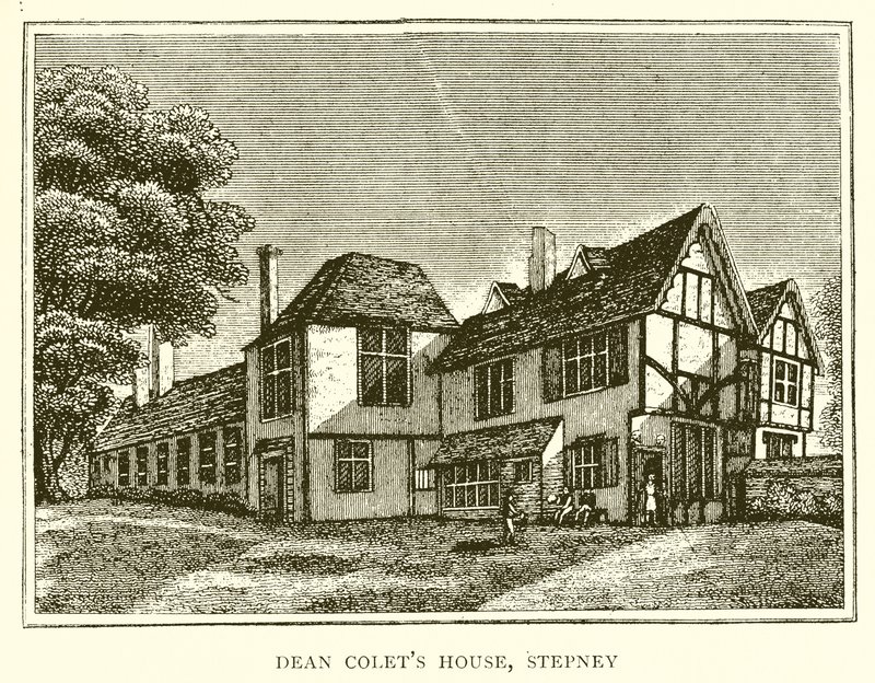 Dean Colets House, Stepney alkotó: English School