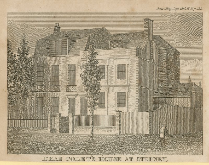 Dean Colets ház Stepneyben alkotó: English School