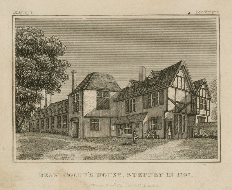 Dean Colets ház Stepneyben alkotó: English School