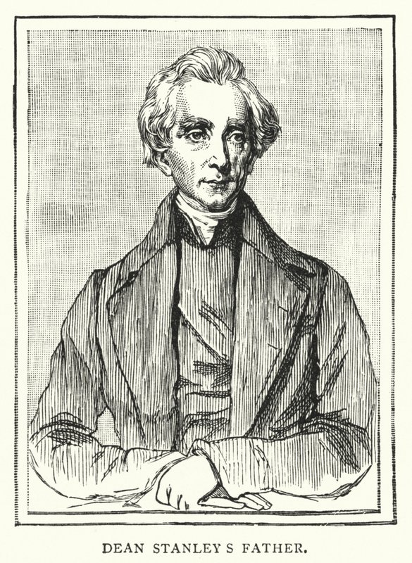 Dean Stanley apja (metszet) alkotó: English School