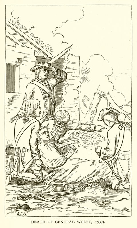 Wolfe tábornok halála, 1759 alkotó: English School