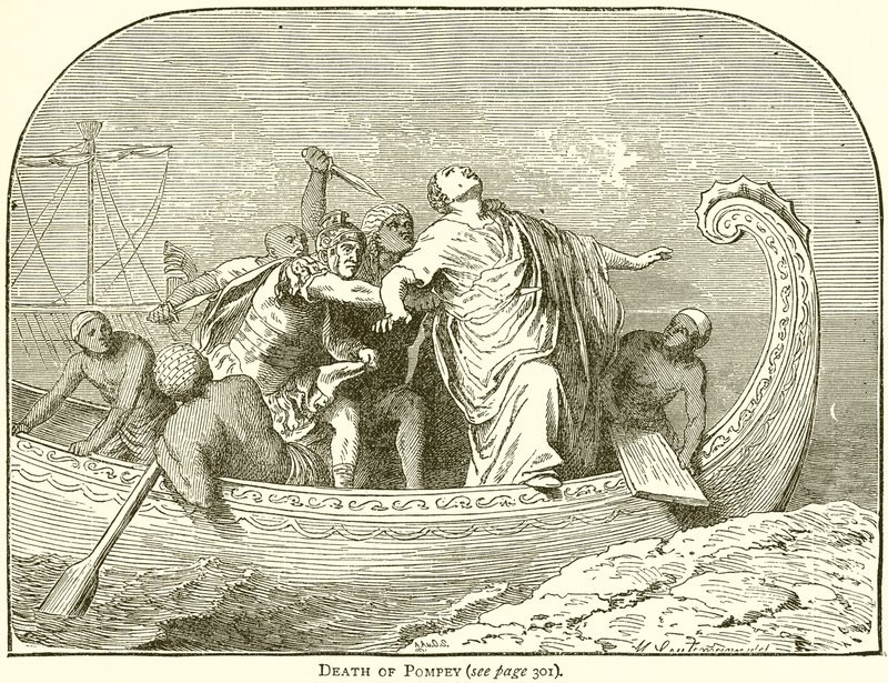 Pompeius halála alkotó: English School