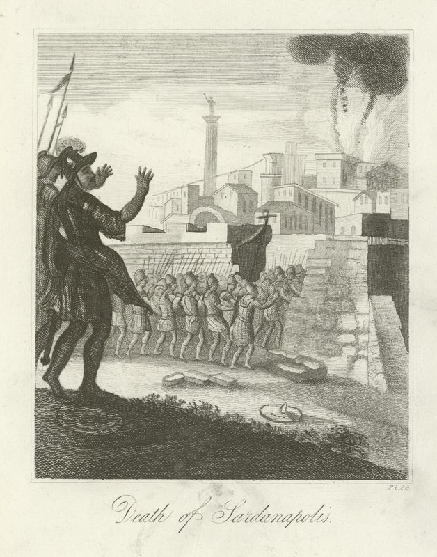 Sardanapalus halála alkotó: English School