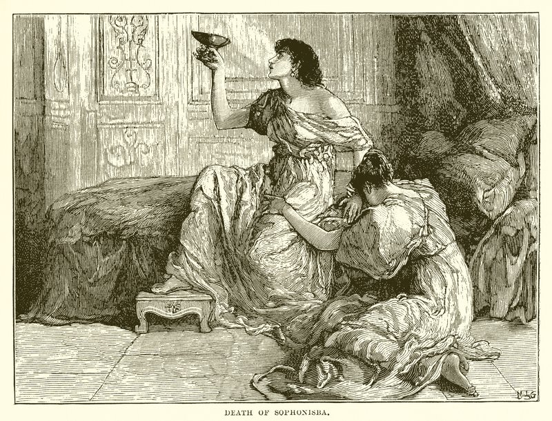 Sophonisba halála alkotó: English School