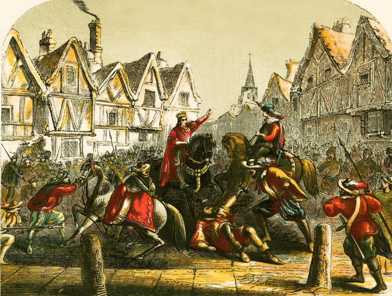 Wat Tyler halála alkotó: English School