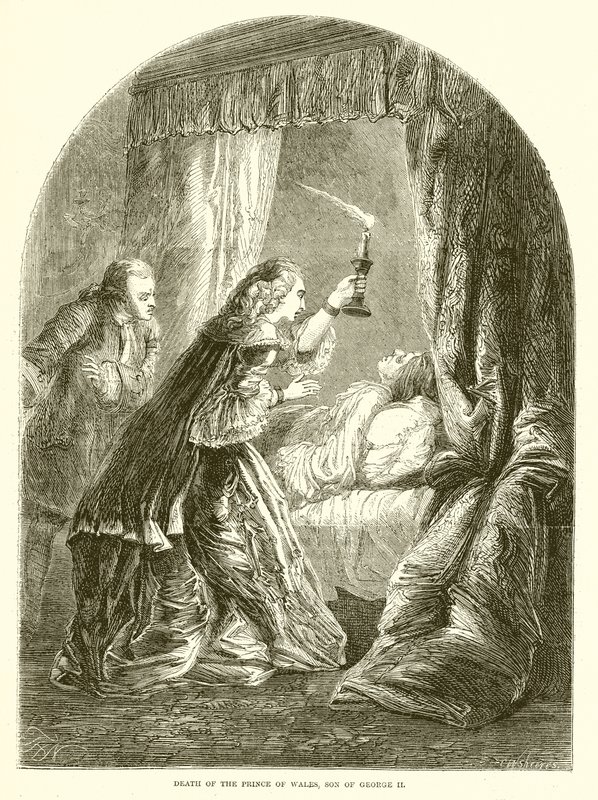 A walesi herceg, György fia halála II alkotó: English School