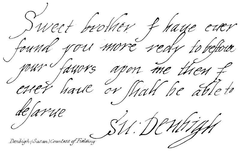 Denbigh (Susan) Fielding grófnője alkotó: English School