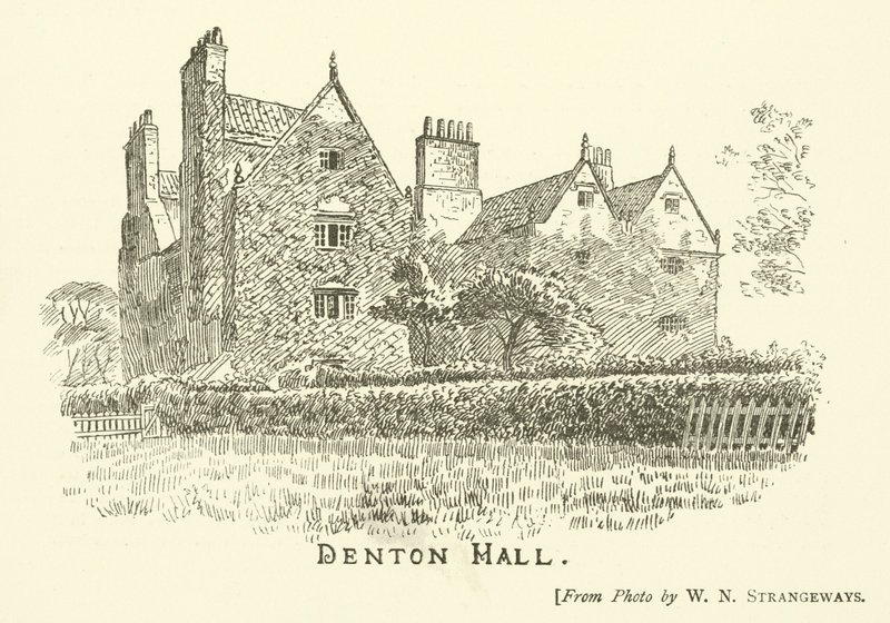 Denton Hall (metszet) alkotó: English School