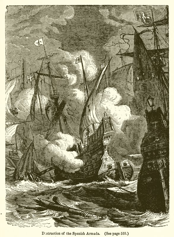 A spanyol armada megsemmisítése alkotó: English School