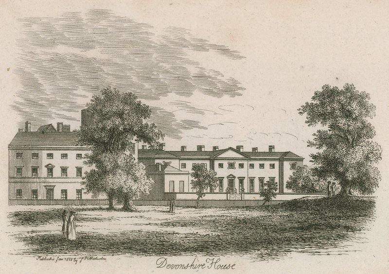 Devonshire House, London alkotó: English School