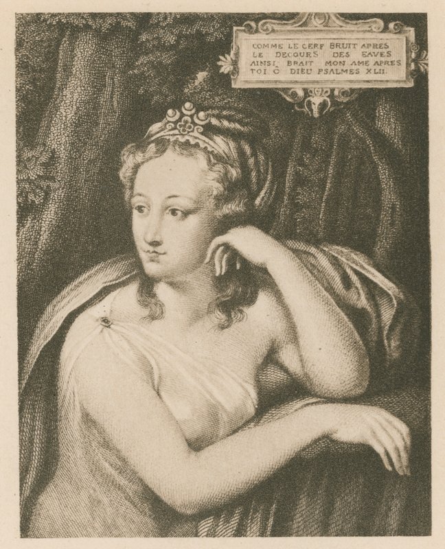 Diane D Oh Poitiers (litho) alkotó: English School