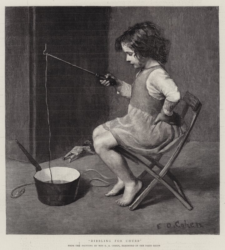 Dibbling Chubbnak (metszet) alkotó: English School