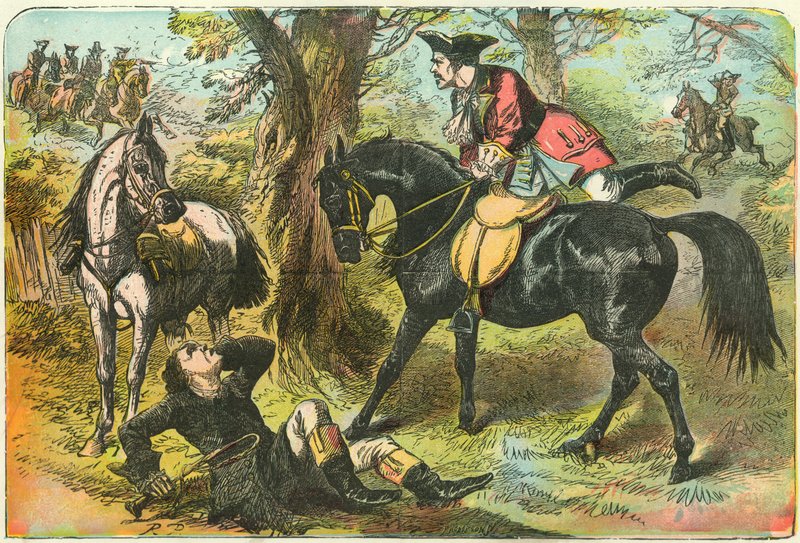 Dick Turpin birtokba veszi Black Besst alkotó: English School