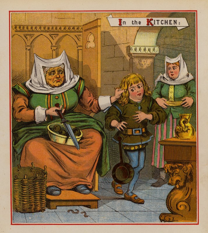 Dick Whittington és macskája (színes litó) alkotó: English School