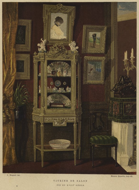 Vitrin, 18. század vége alkotó: English School