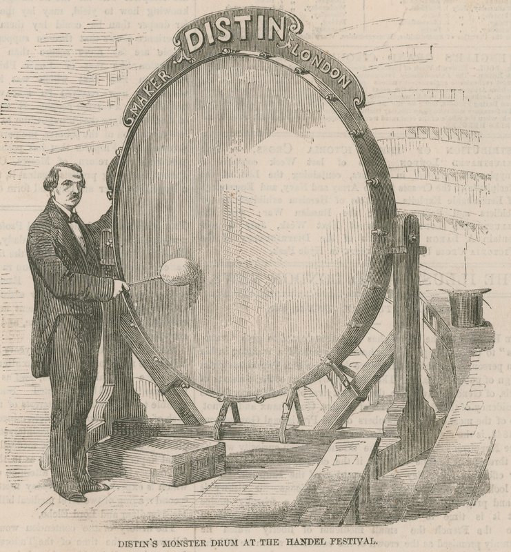 Distins Monster Drum a Händel Fesztiválon alkotó: English School