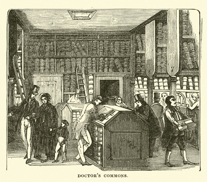 Doctors Commons alkotó: English School