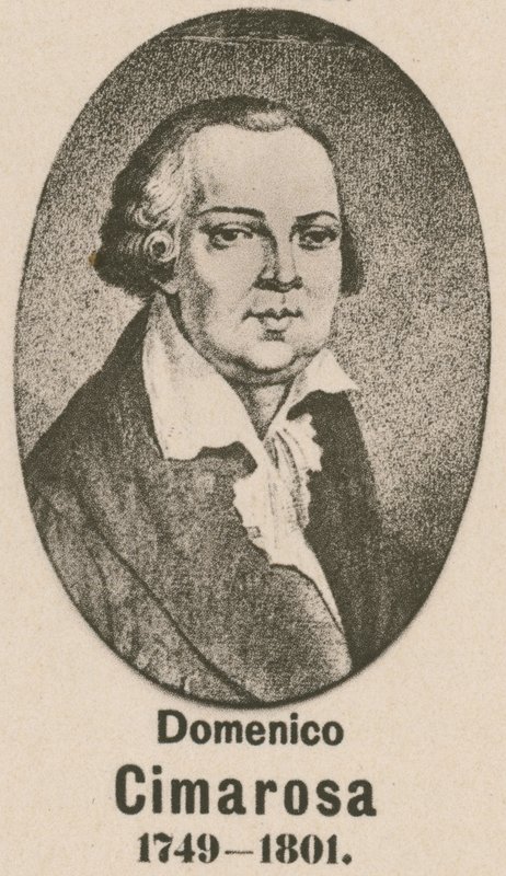 Domenico Cimarosa (mélynyomás) alkotó: English School